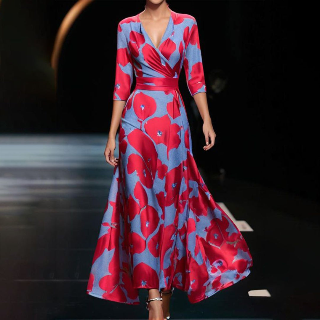 Loranne™ | V-Neck Dress