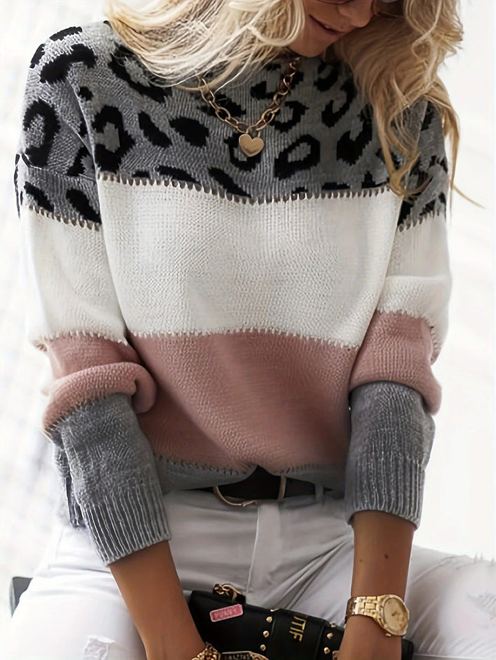 Leopard Print Sweater