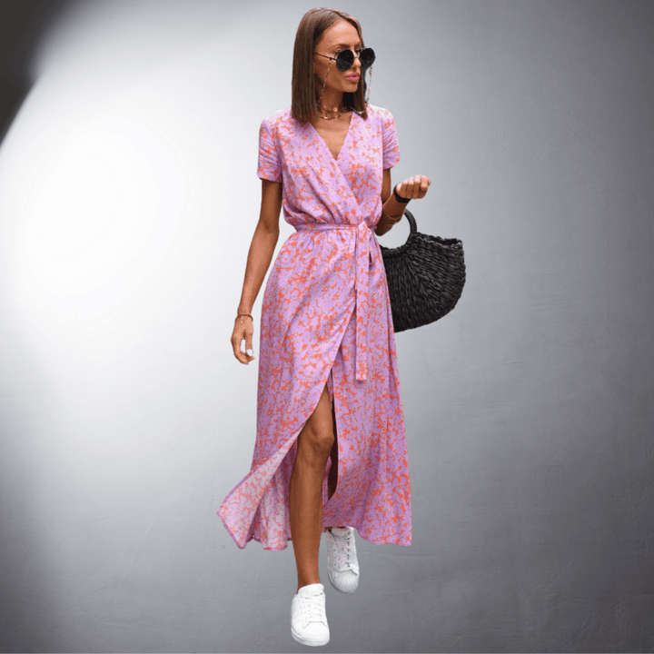 Premium Elegant Wrap Dress
