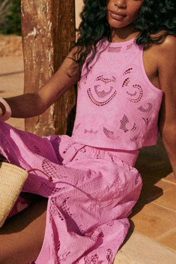 Alis™ | Pink Lace Set