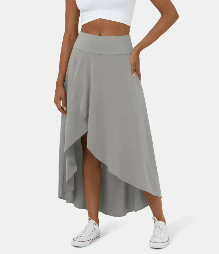 High-waisted Midi Skirt