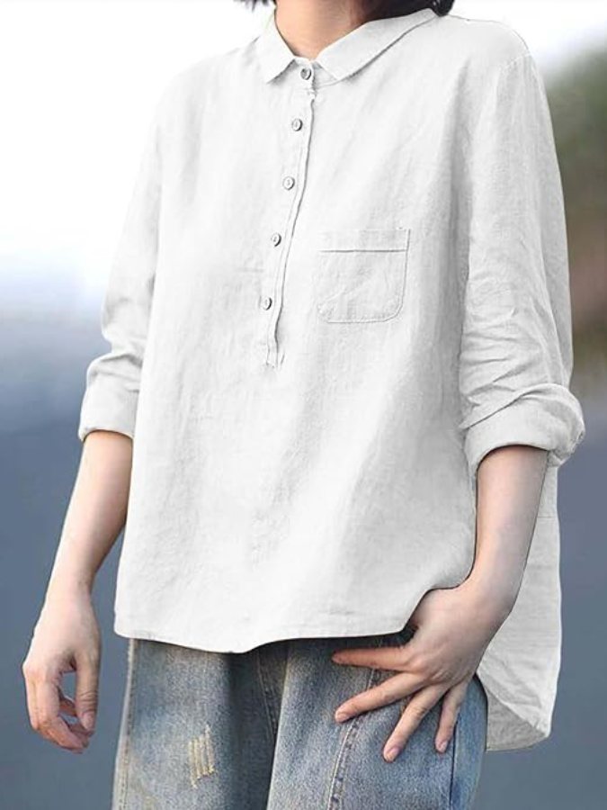 Luan™ | Vintage French-Style Blouse