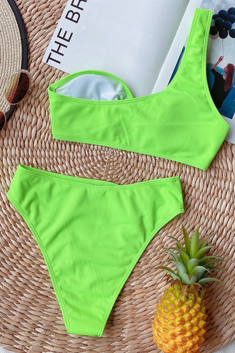 Alba™ | Graceful High-Waist Bikini