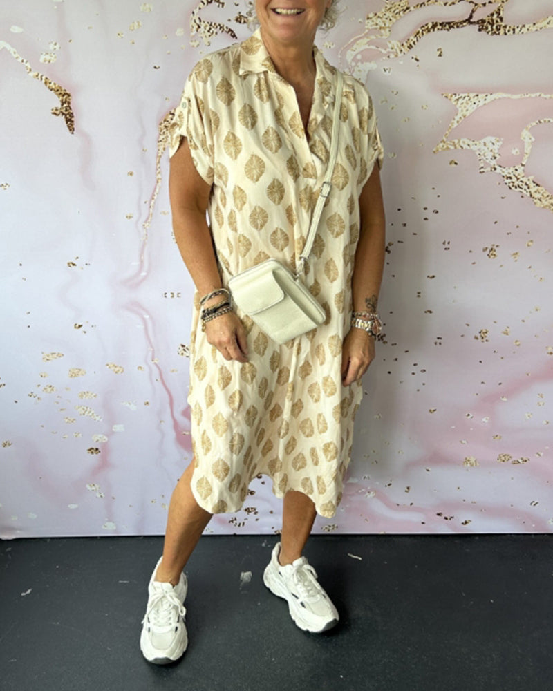 Liora™ | Stylish V-Neck Dress