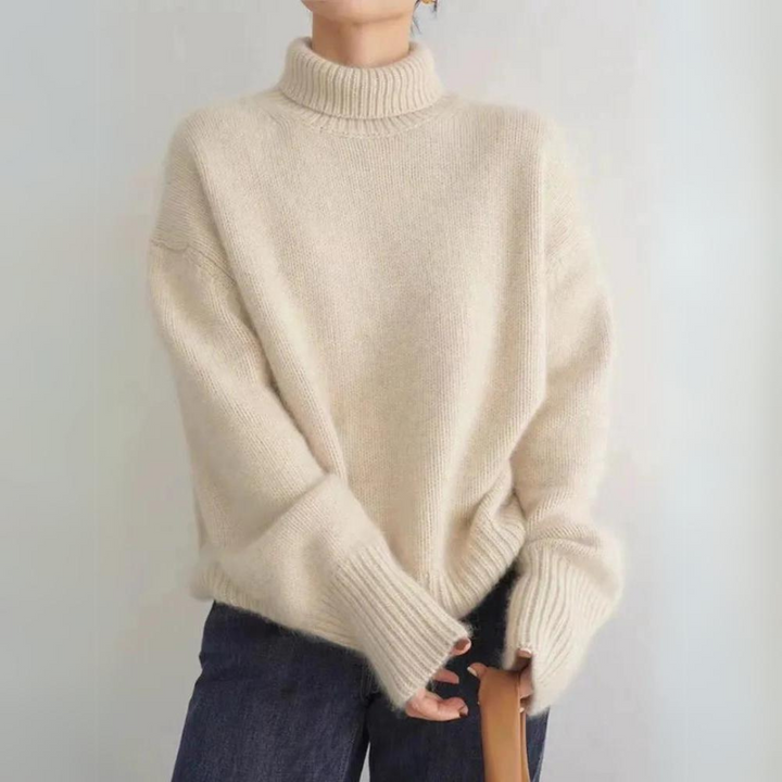 Comfortable, Knitted, Soft Turtleneck Sweater