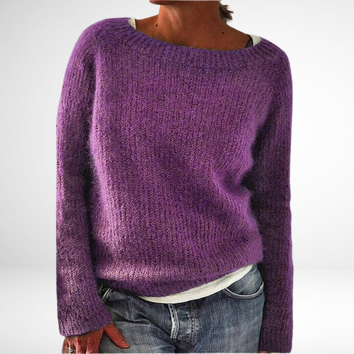 Maglione lavorato a maglia semplice