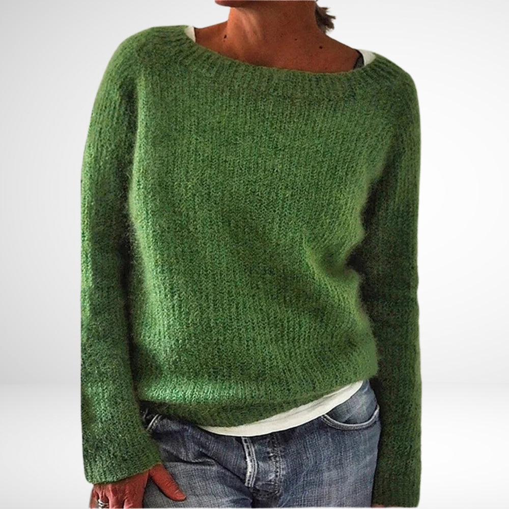 Maglione lavorato a maglia semplice