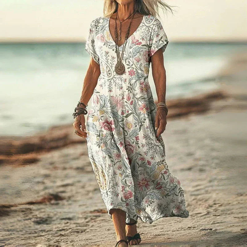 Alira™ | Abito sfumato vintage