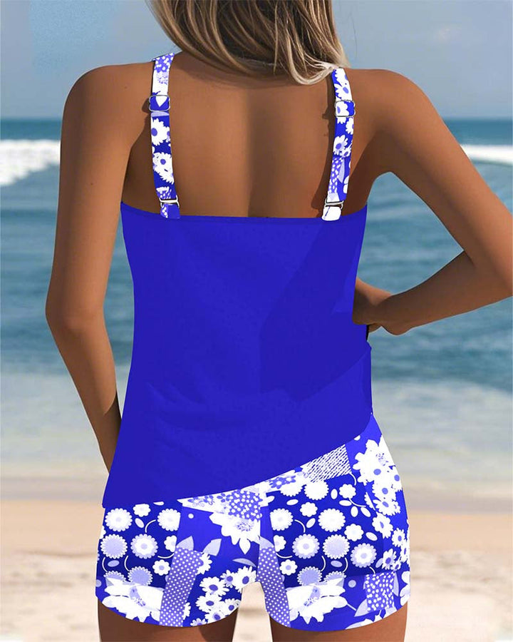 Kaless™ | Two-Piece Swimsuit with Comfortable Fit and Floral Beach Style
