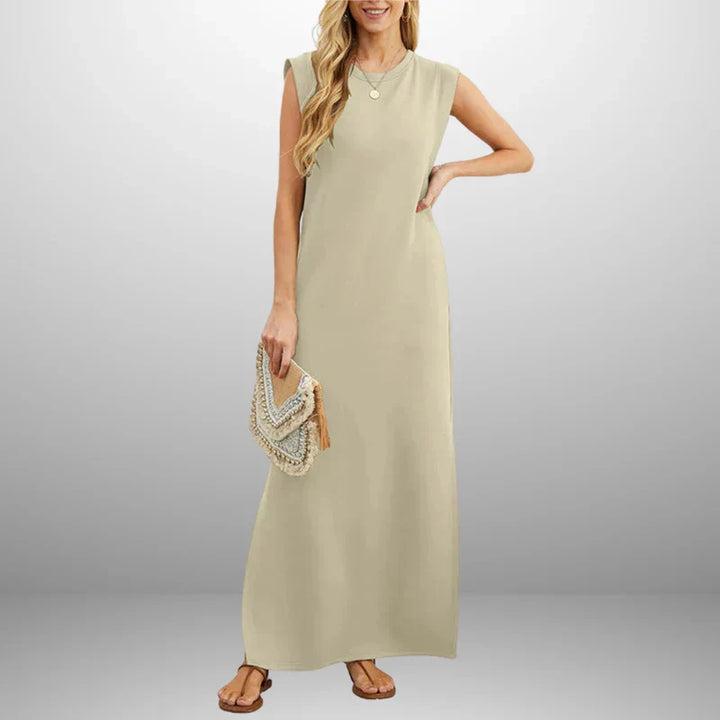 Alona™ | Long, Flowy, Wrinkle-Resistant Dress