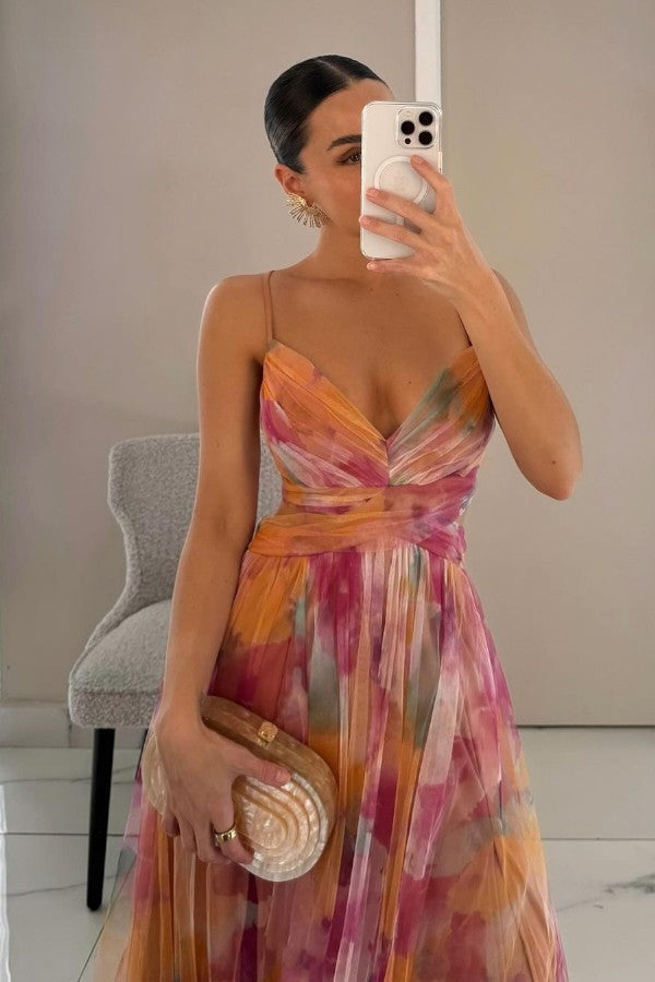 Alina™ | Graceful Maxi Dress