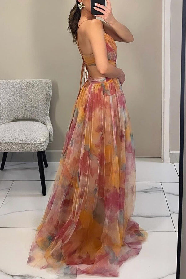 Alona™ | Beautiful Maxi Dress with Floral Print