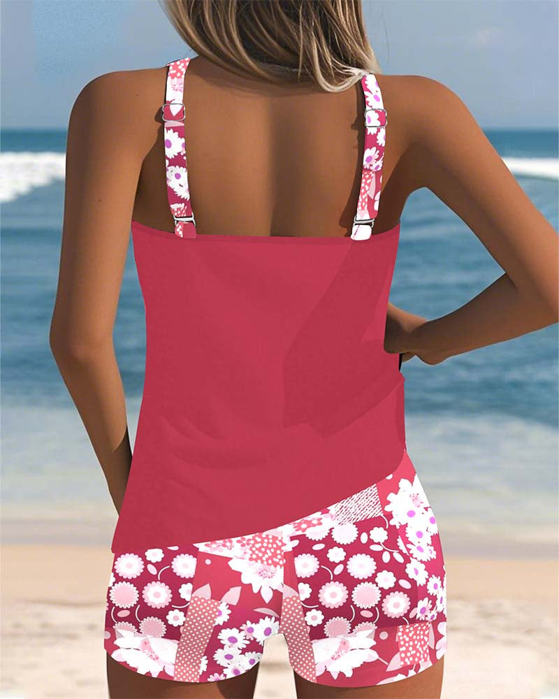 Kaless™ | Two-Piece Swimsuit with Comfortable Fit and Floral Beach Style