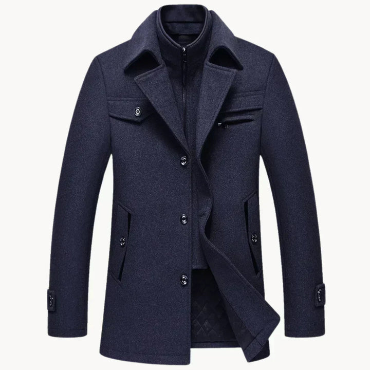 Timeless Wool Blend Coat