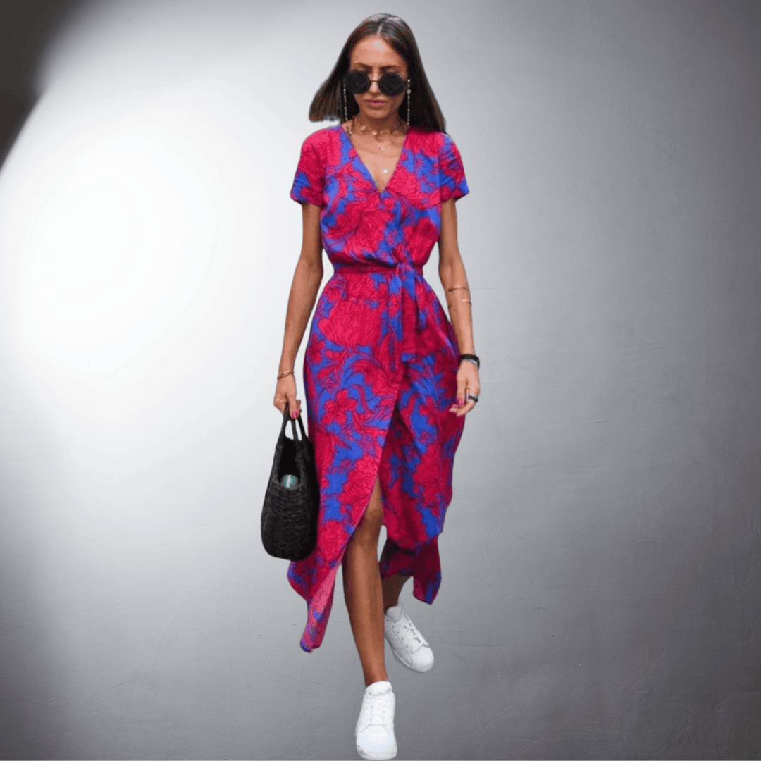 Premium Elegant Wrap Dress