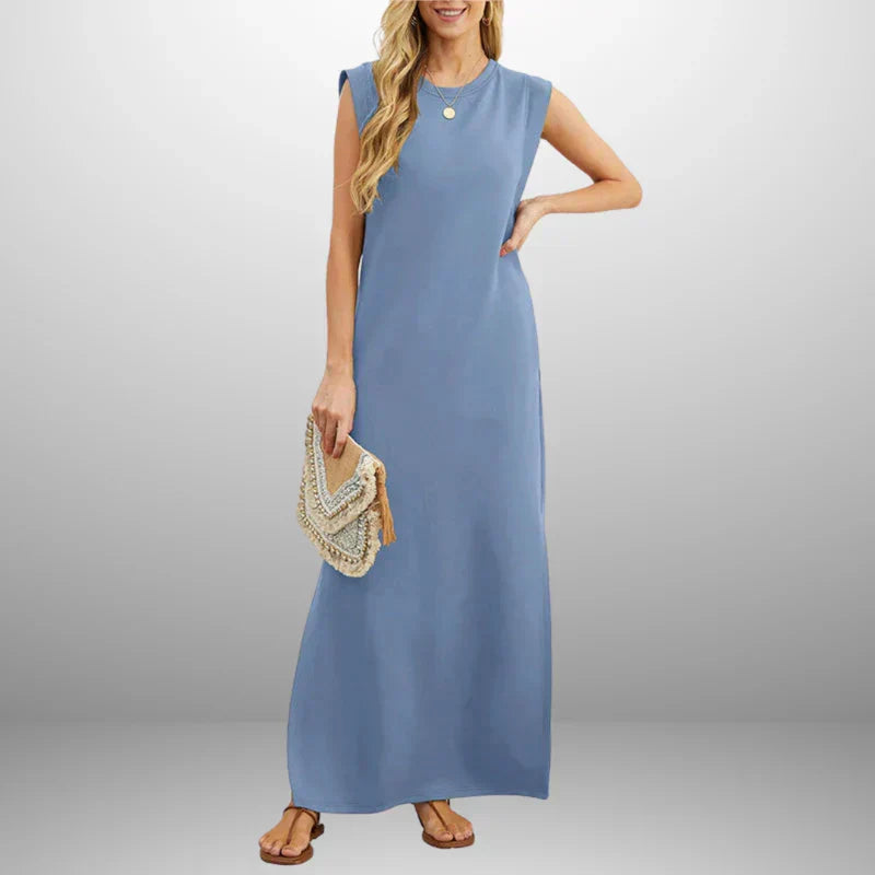 Alona™ | Long, Flowy, Wrinkle-Resistant Dress