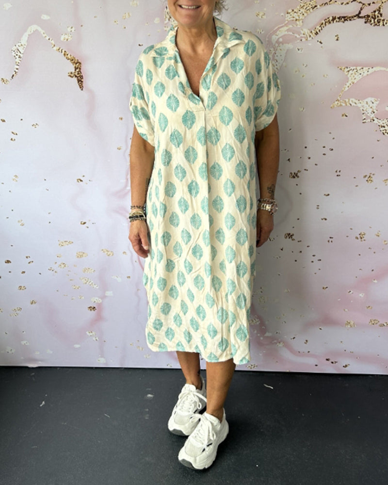 Liora™ | Stylish V-Neck Dress