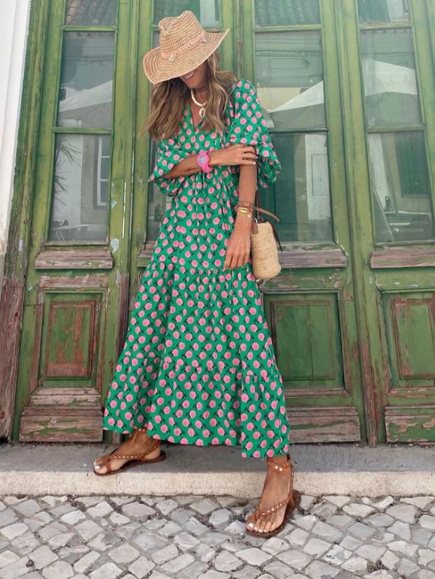 Yvette | Bohemian Long Dress