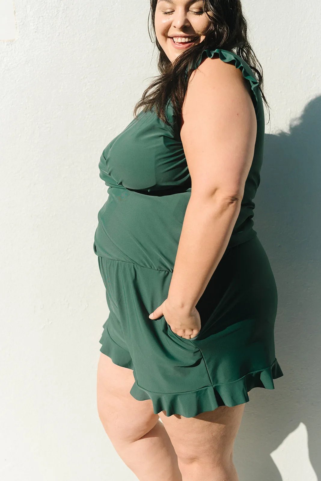 Luniva™ | Swimsuit with Ruffles & Gentle Figure Shaping