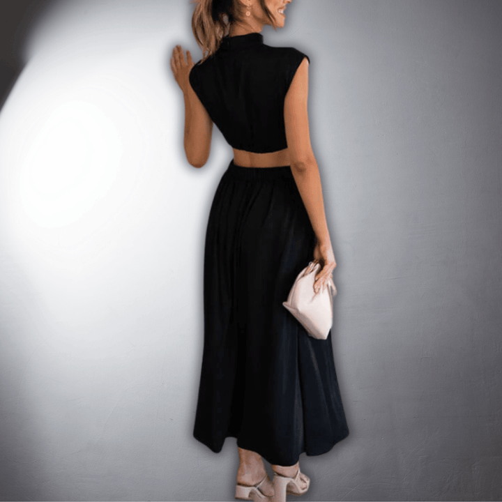Comfortable Elegant Pleated Dress