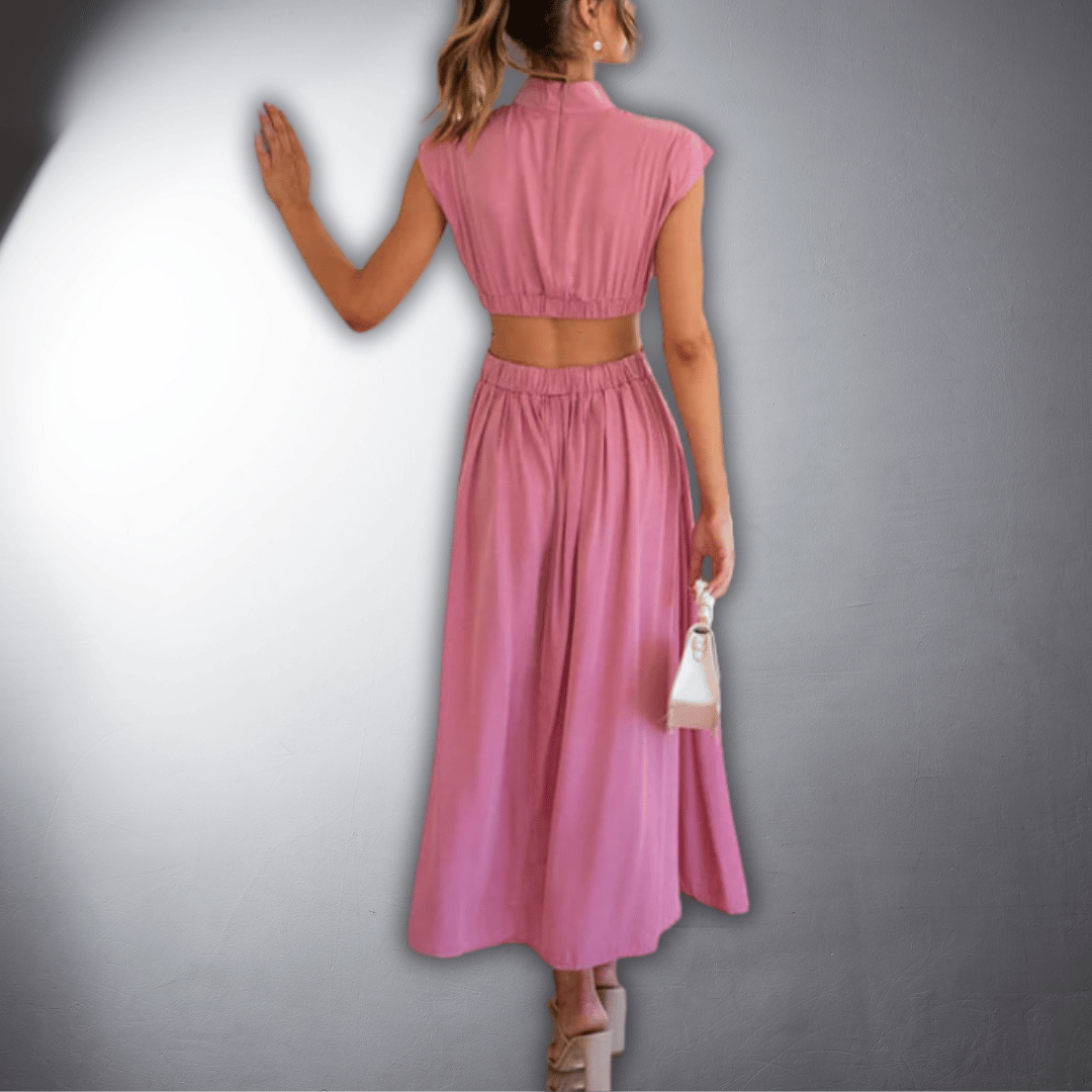 Comfortable Elegant Pleated Dress