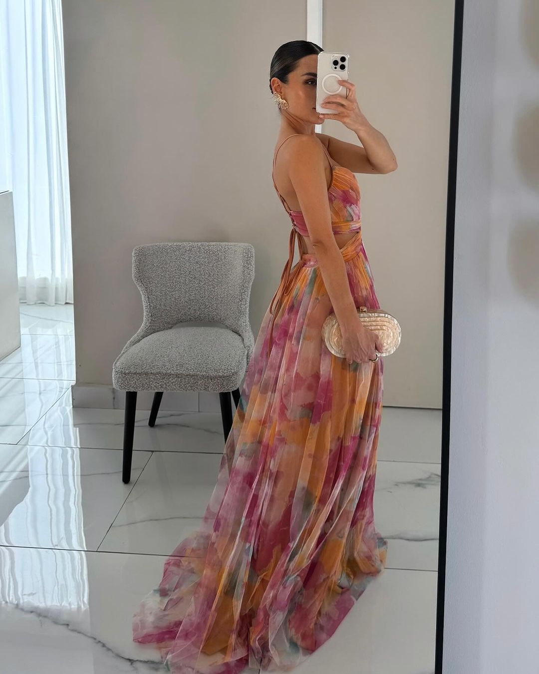 Alona™ | Beautiful Maxi Dress with Floral Print