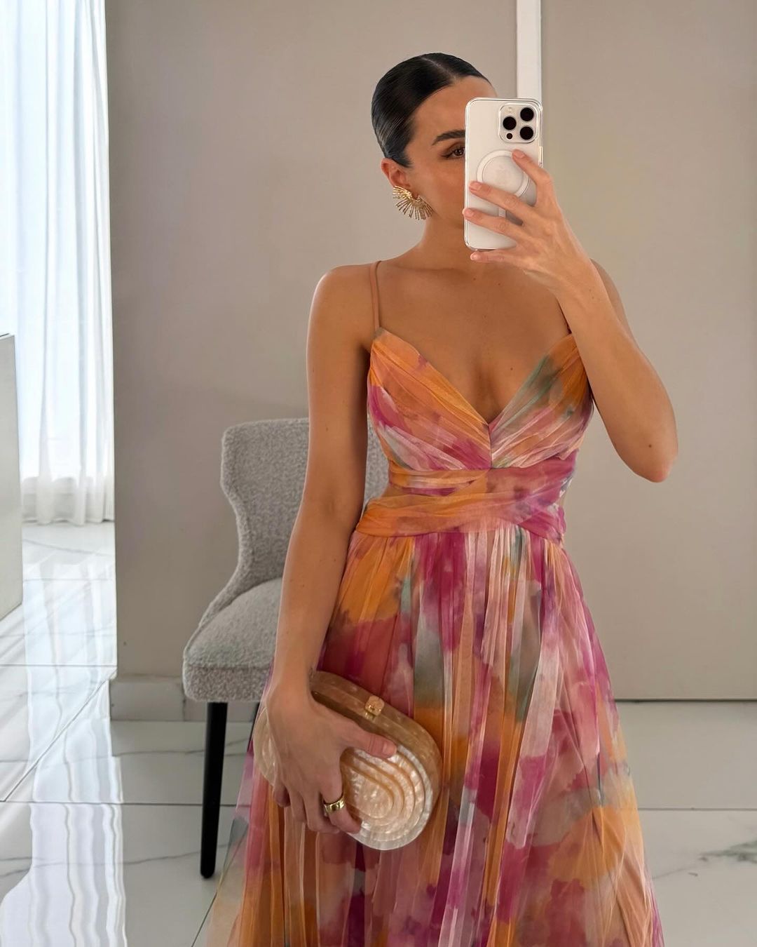 Alona™ | Beautiful Maxi Dress with Floral Print