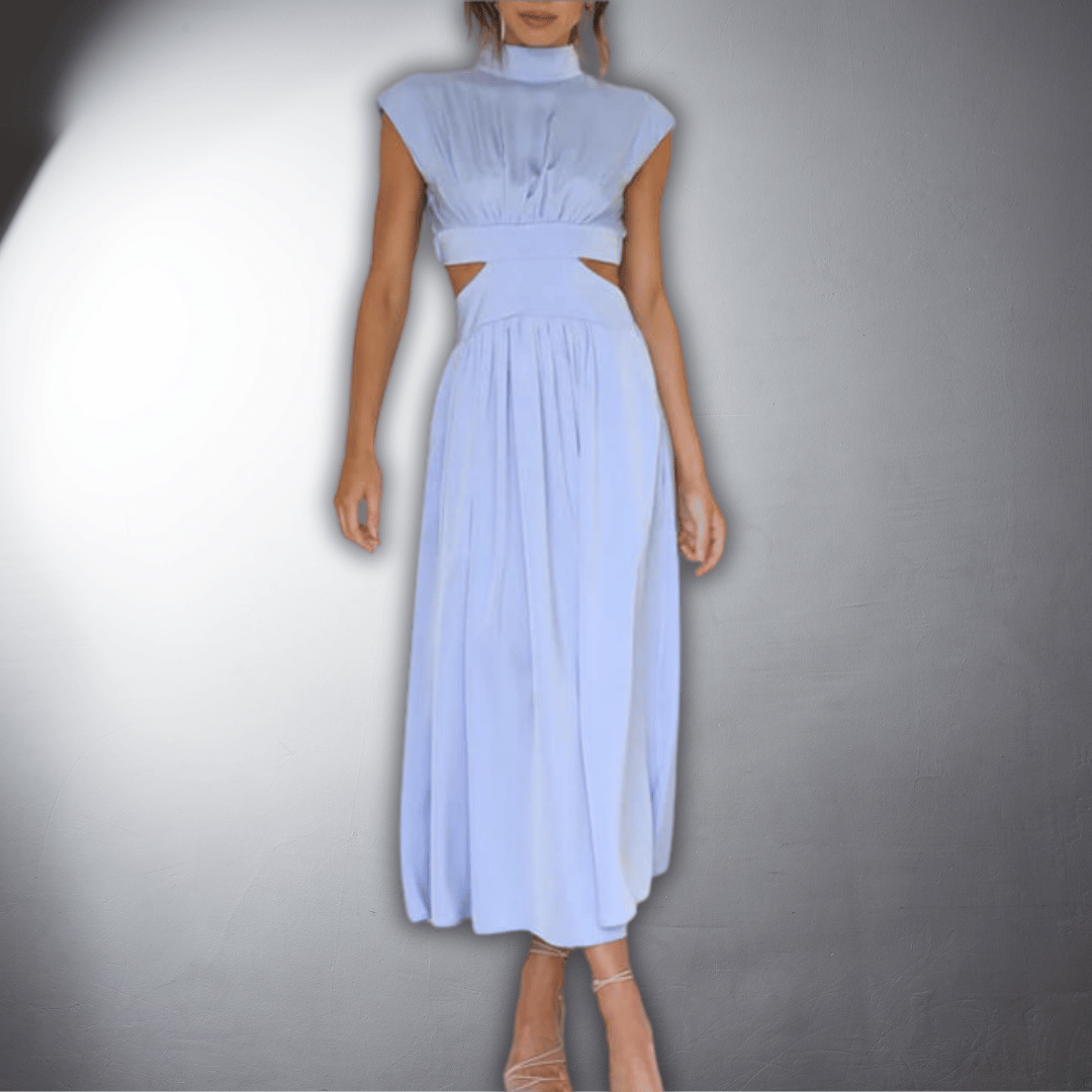 Comfortable Elegant Pleated Dress
