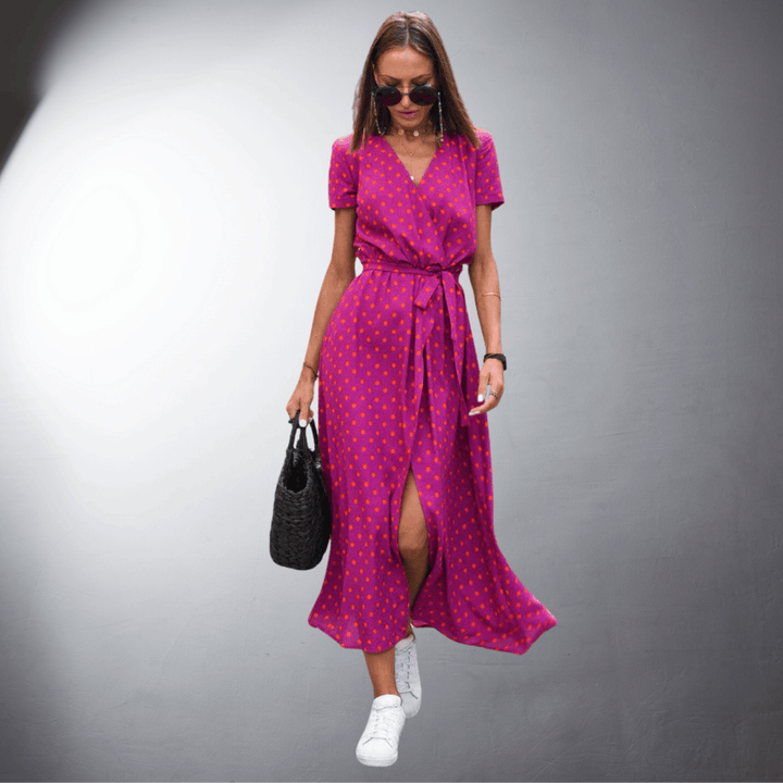 Premium Elegant Wrap Dress