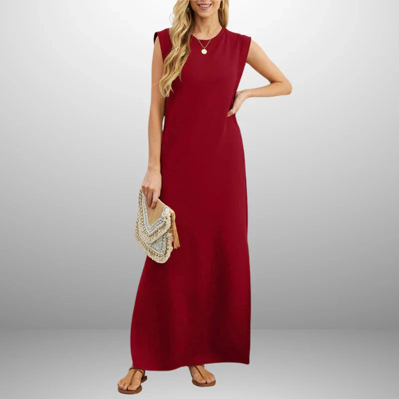 Alona™ | Long, Flowy, Wrinkle-Resistant Dress