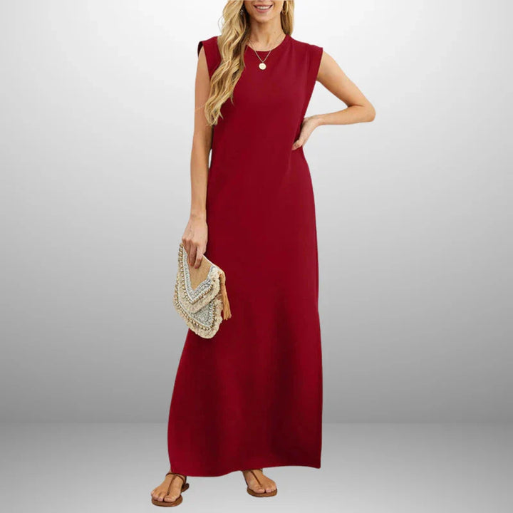 Alona™ | Long, Flowy, Wrinkle-Resistant Dress