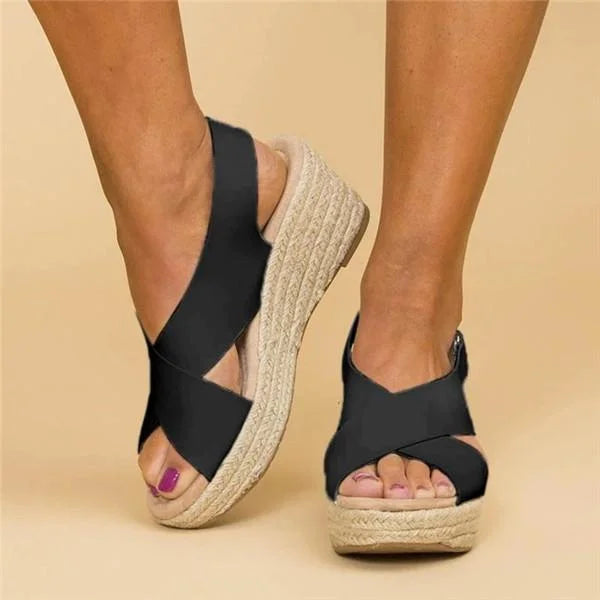 Zarasa™ | Chic Wedge Heel Sandals