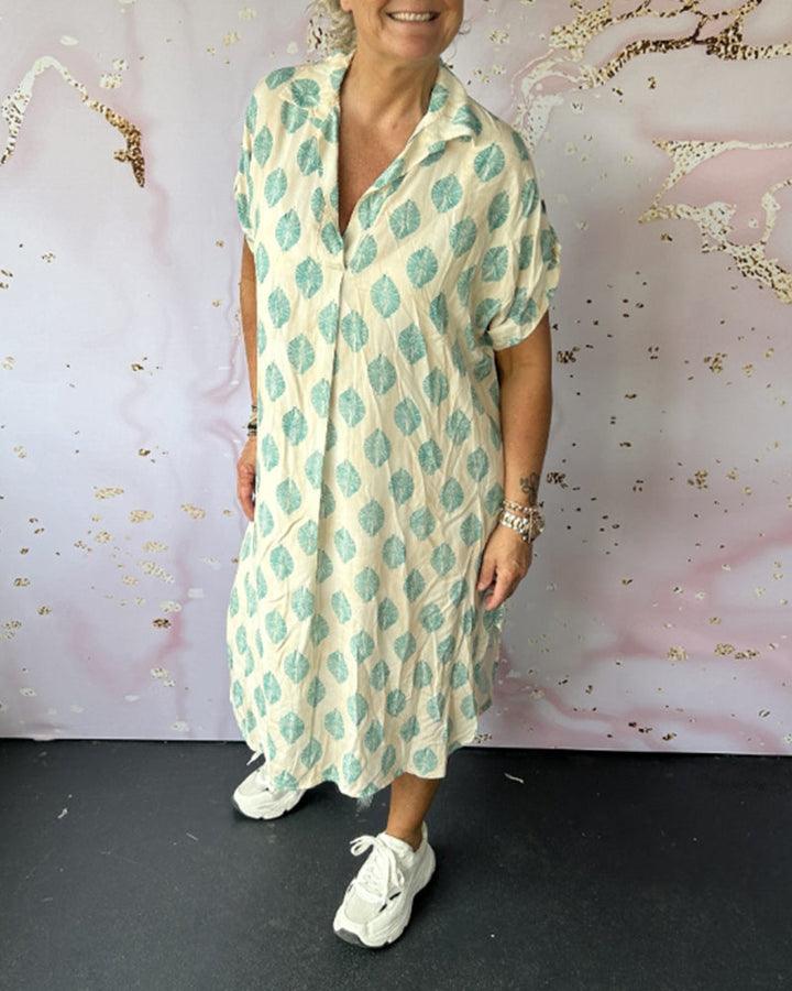 Liora™ | Stylish V-Neck Dress