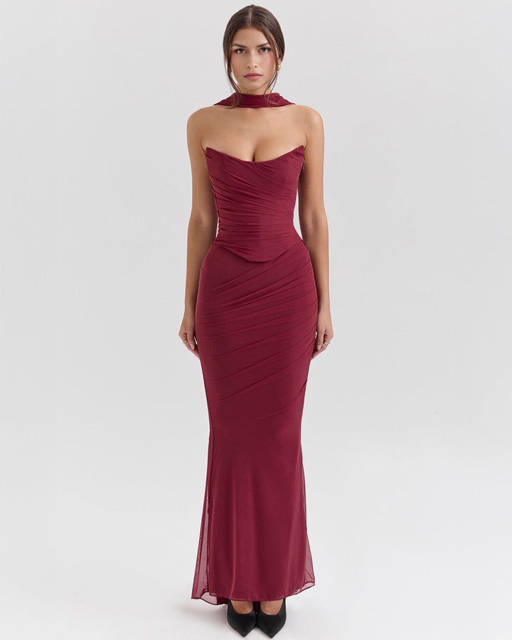 Beauu™ | Pink Dress with Natural Charm