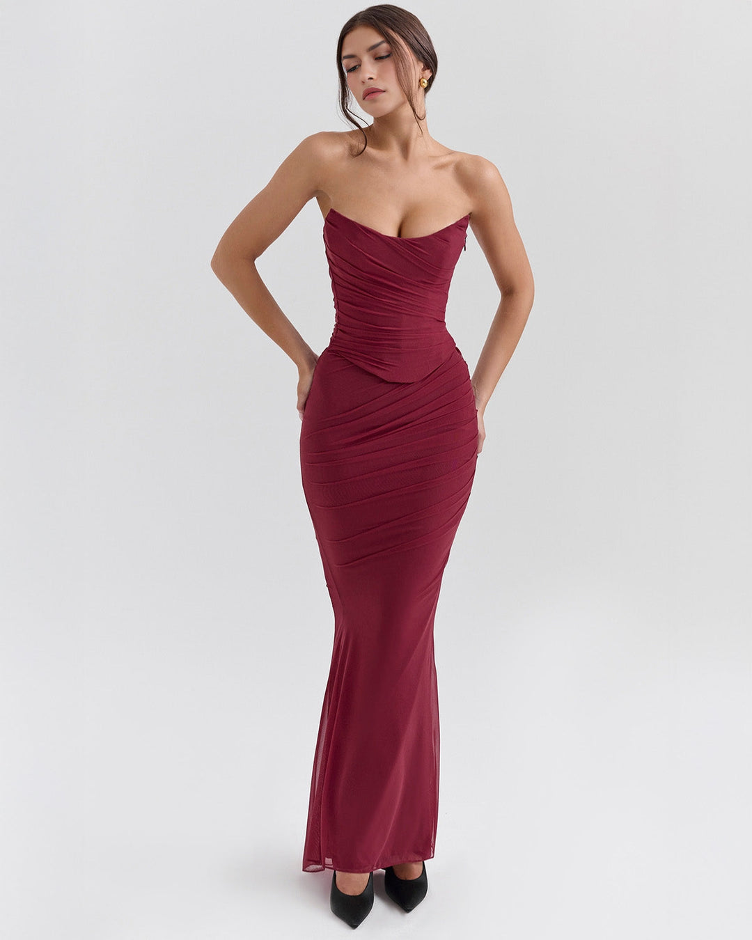 Beauu™ | Pink Dress with Natural Charm