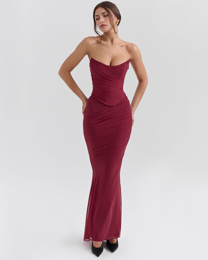 Beauu™ | Pink Dress with Natural Charm