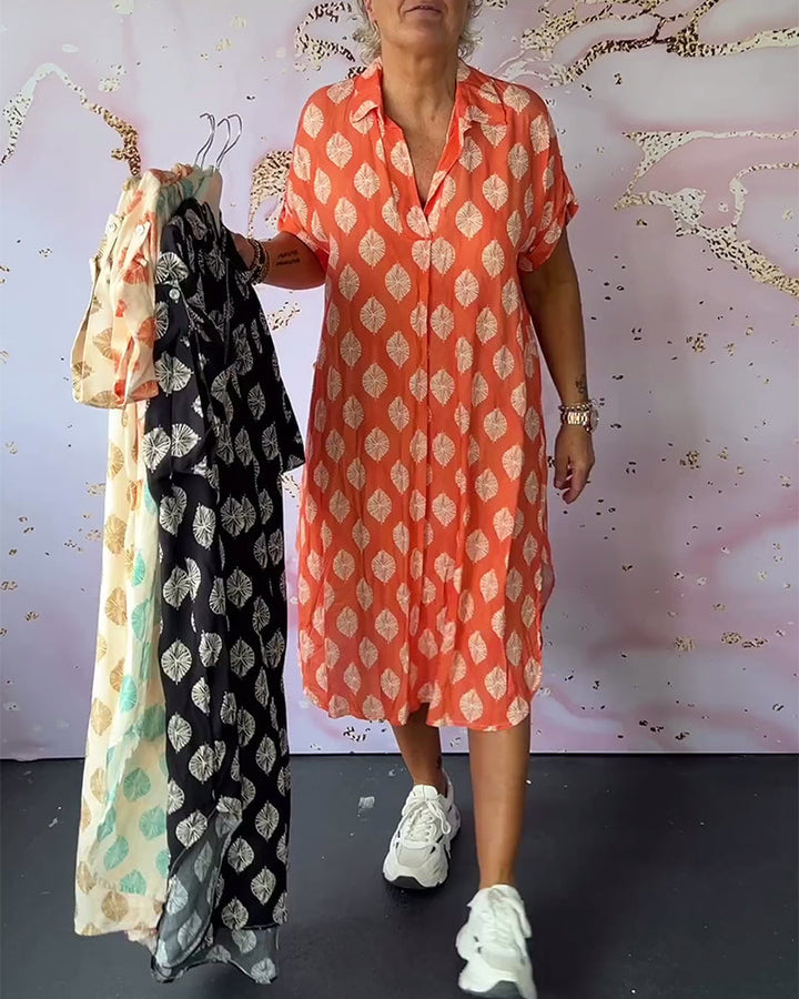 Liora™ | Stylish V-Neck Dress