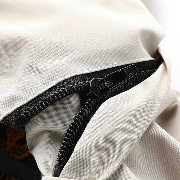 Stylish Hooded Windbreaker Jacket