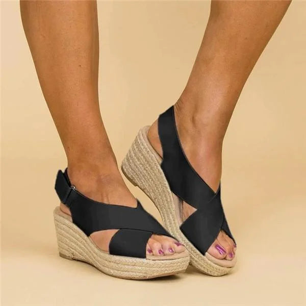 Zarasa™ | Chic Wedge Heel Sandals