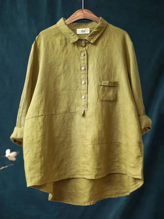 Luan™ | Vintage French-Style Blouse