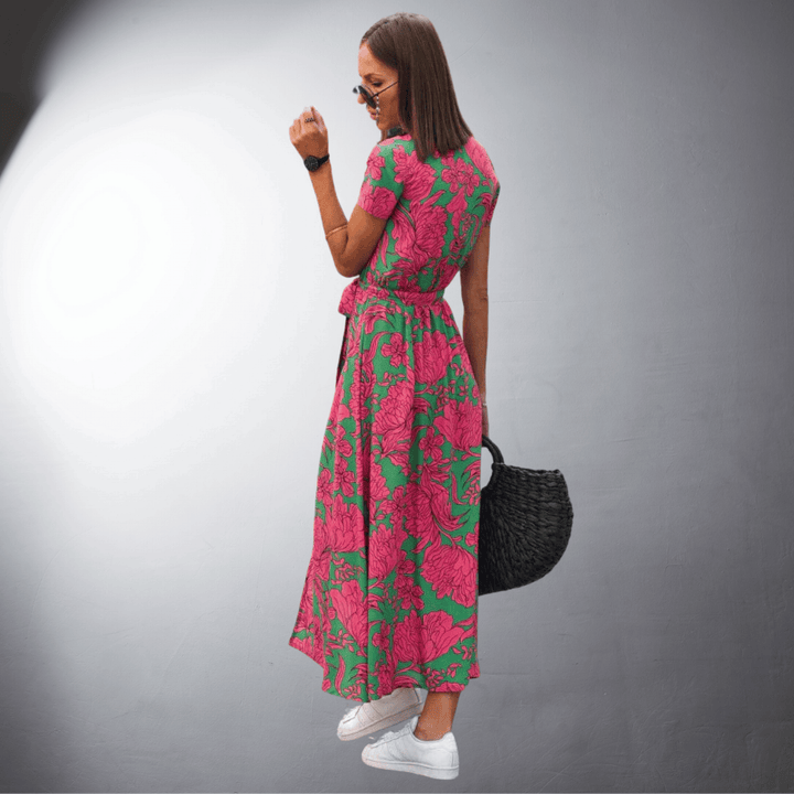 Premium Elegant Wrap Dress