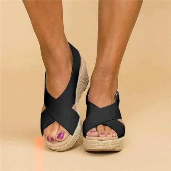 Zarasa™ | Chic Wedge Heel Sandals