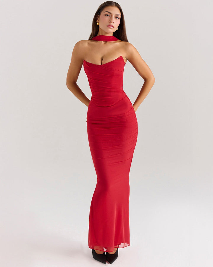 Beauu™ | Pink Dress with Natural Charm