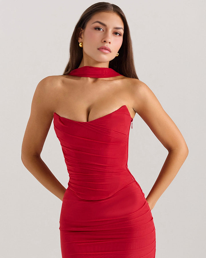 Beauu™ | Pink Dress with Natural Charm