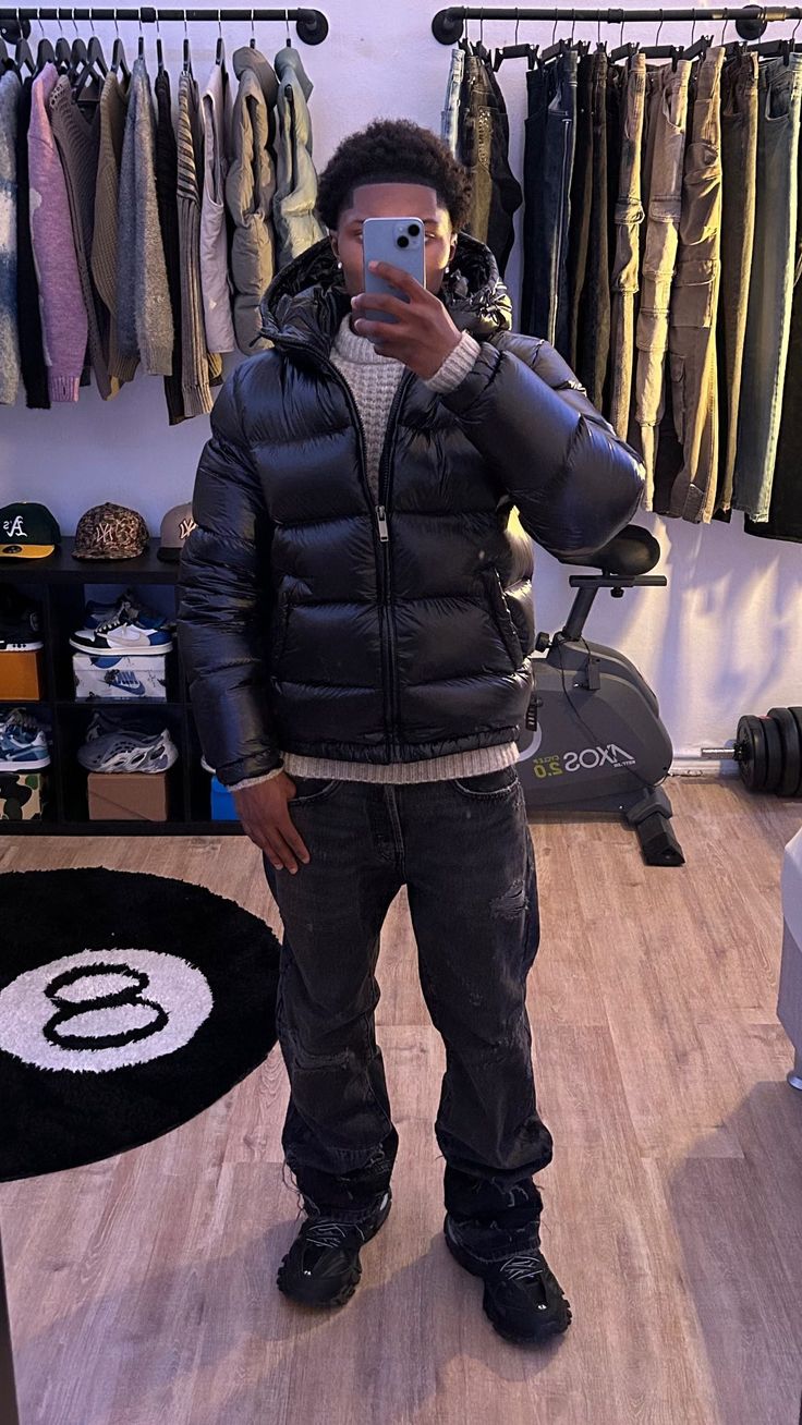 Shiny Winter Down Jacket