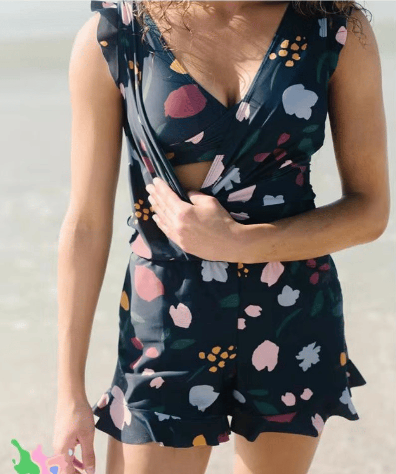 Luniva™ | Swimsuit with Ruffles & Gentle Figure Shaping