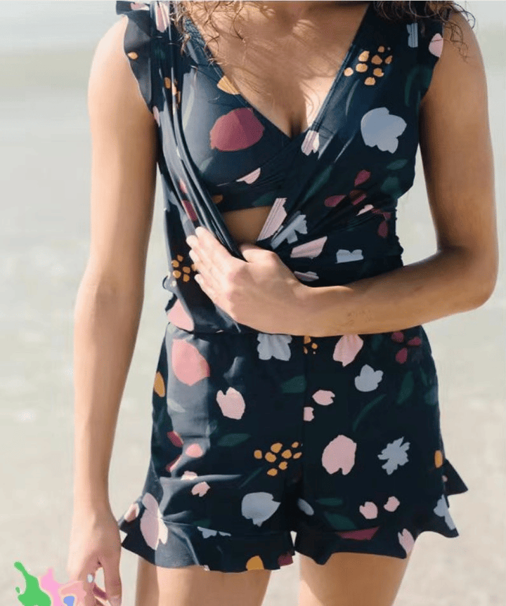 Luniva™ | Swimsuit with Ruffles & Gentle Figure Shaping