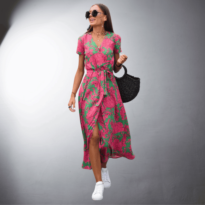 Premium Elegant Wrap Dress