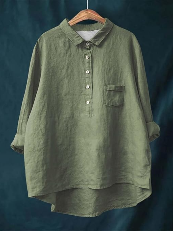 Luan™ | Vintage French-Style Blouse