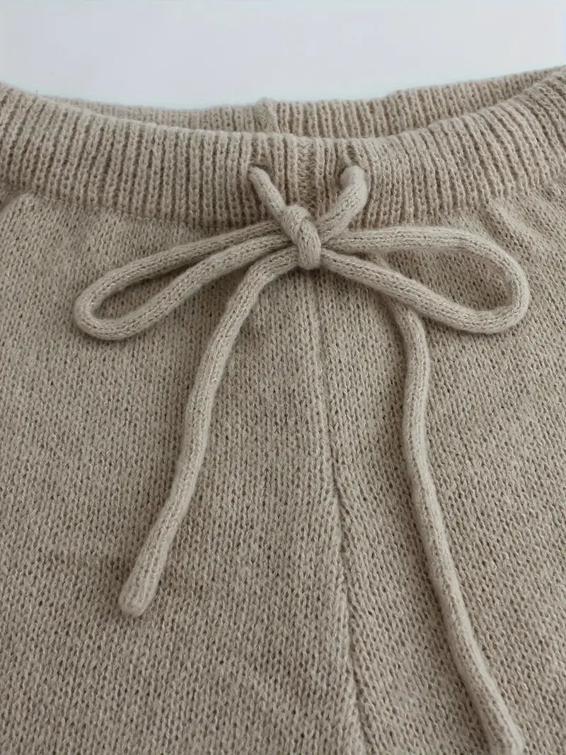 Elegante set in maglia 